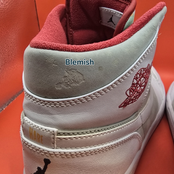 Nike Air Jordan 1 Retro Hare 2009 Bugs Bunny White/Silver size 11.5 374454-011. - Picture 13 of 13